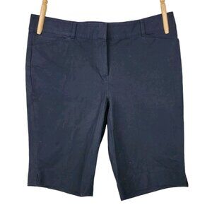 White House Black Market Bermuda Shorts Size 8/28 33"x10" Black casual Mid Rise